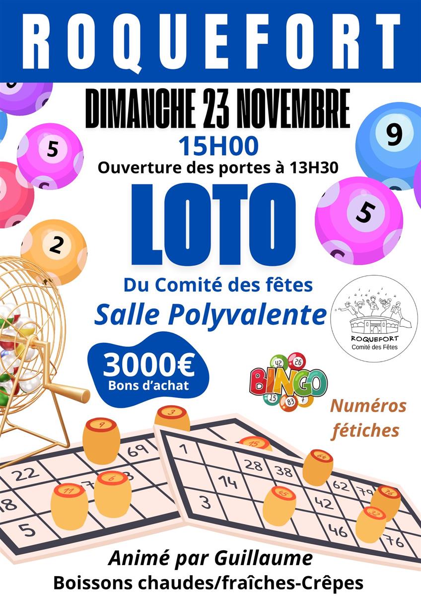 Loto du Comité des Fêtes