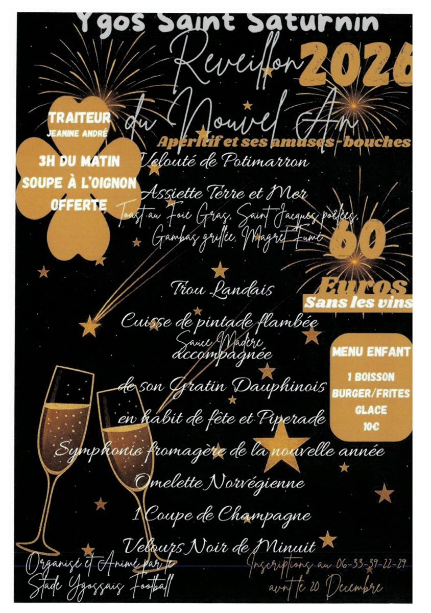 Reveillon - Ygos Saint Saturnin