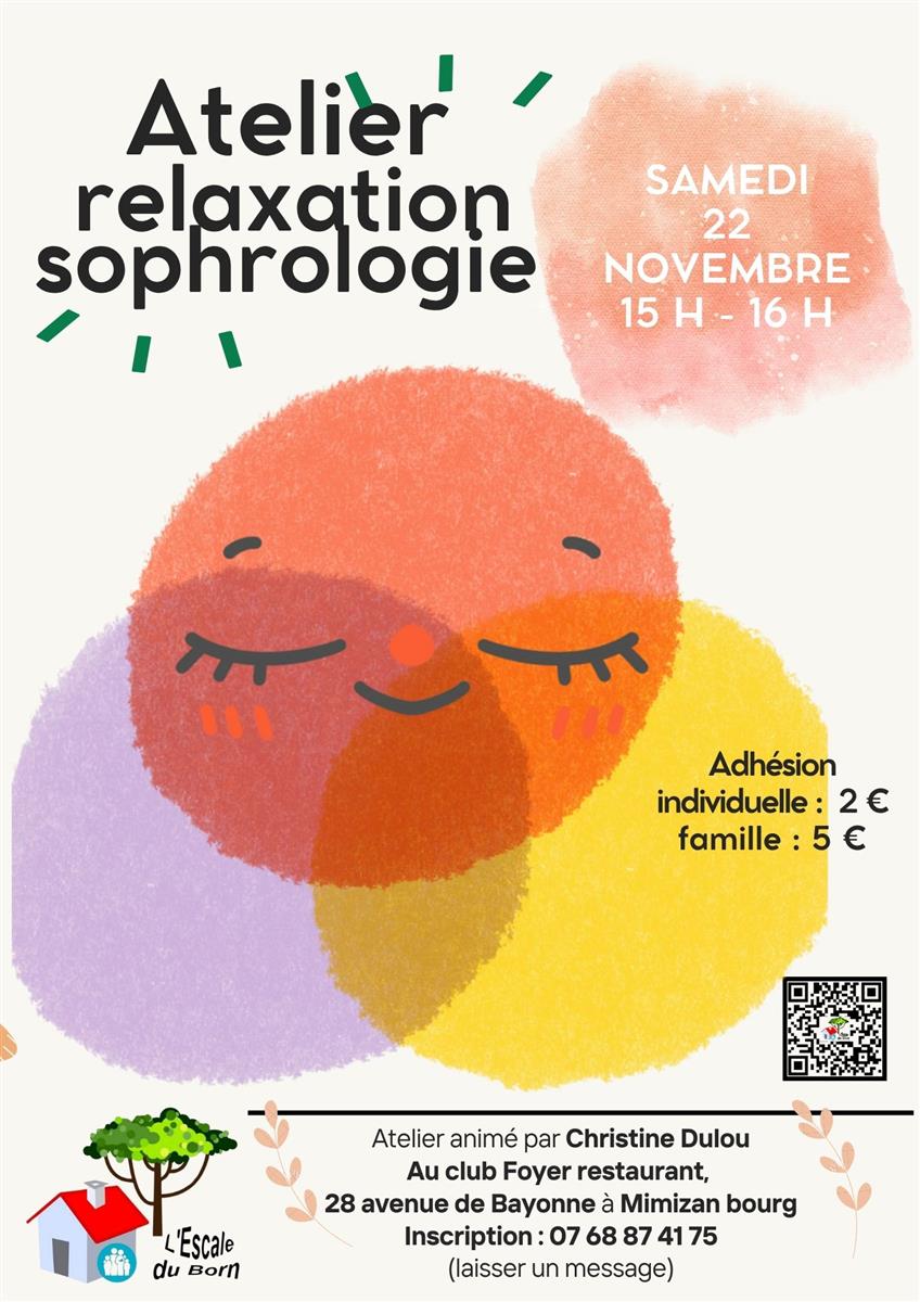 Atelier relaxation sophrologie