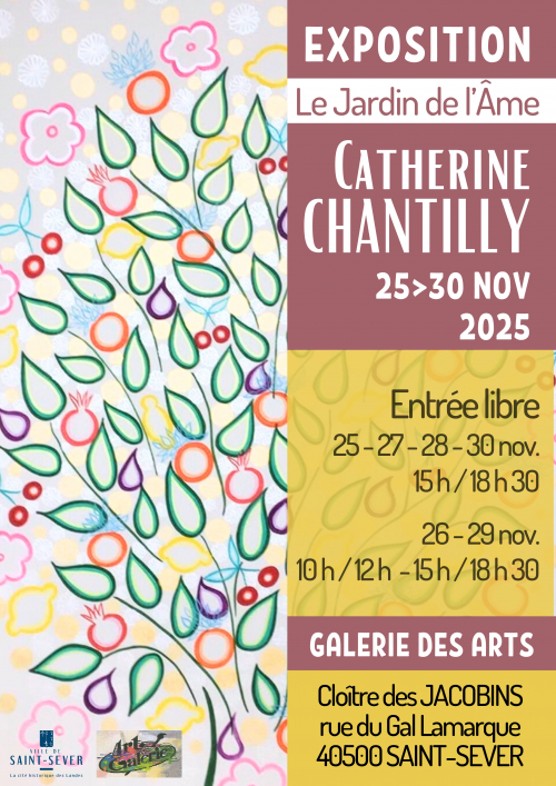Exposition de peintures de Catherine Chantilly ...