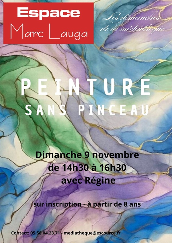 Peinture sans pinceau