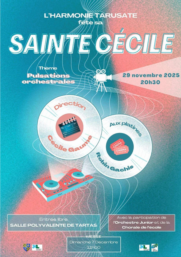 L'harmonie Tarusate fête sa Sainte Cécile