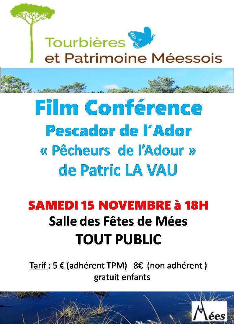 Ciné-Conférence: "Pêcheurs de l'Adour"