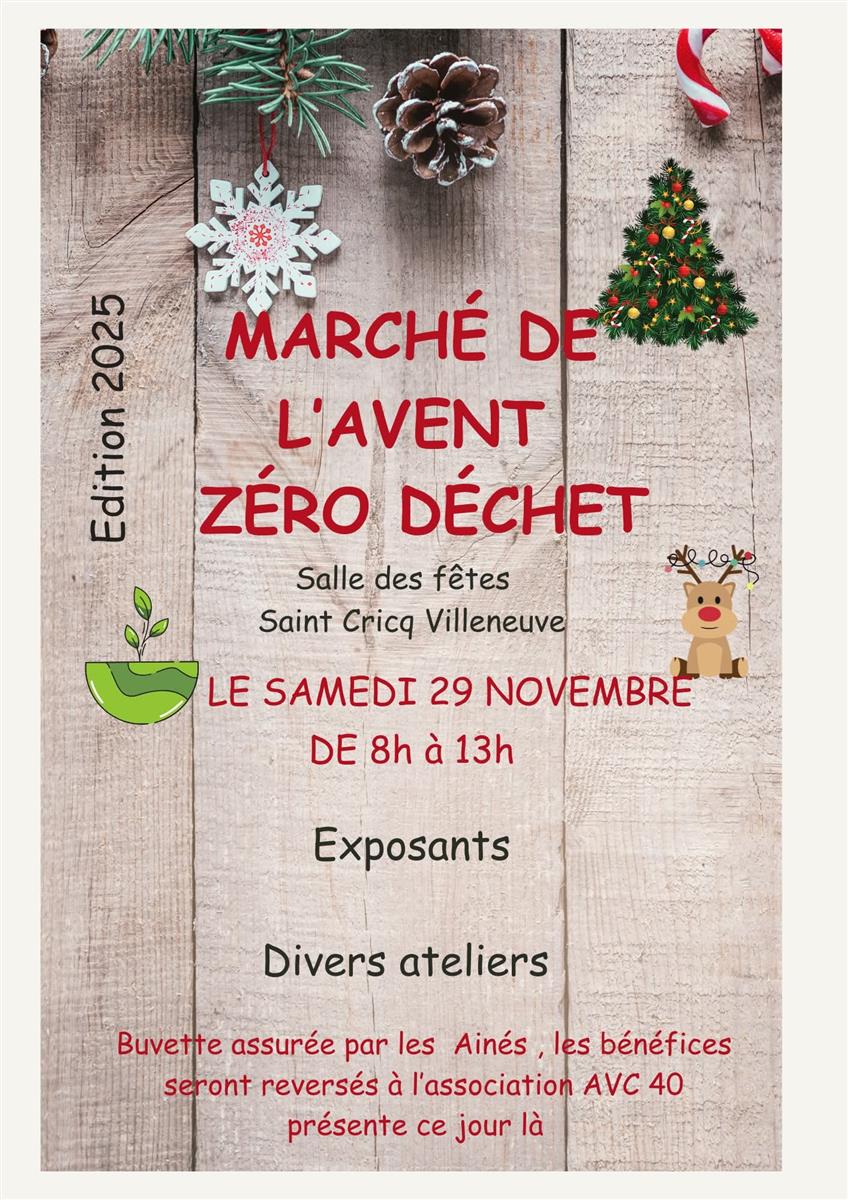 Marché de Noël zéro déchet