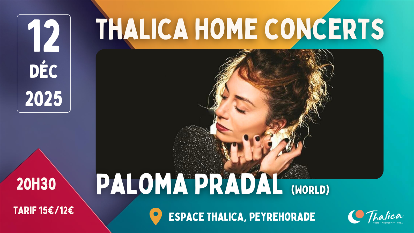 Thalica Home Concerts : Paloma Pradal (World)