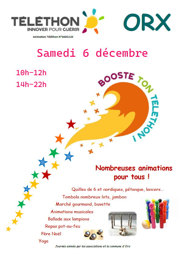 Téléthon à Orx