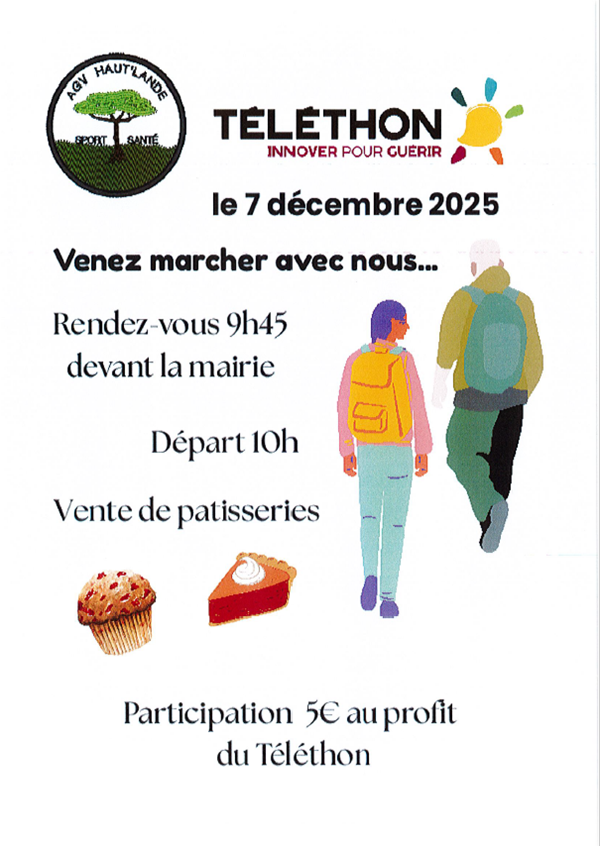 Marche pour le Téléthon
