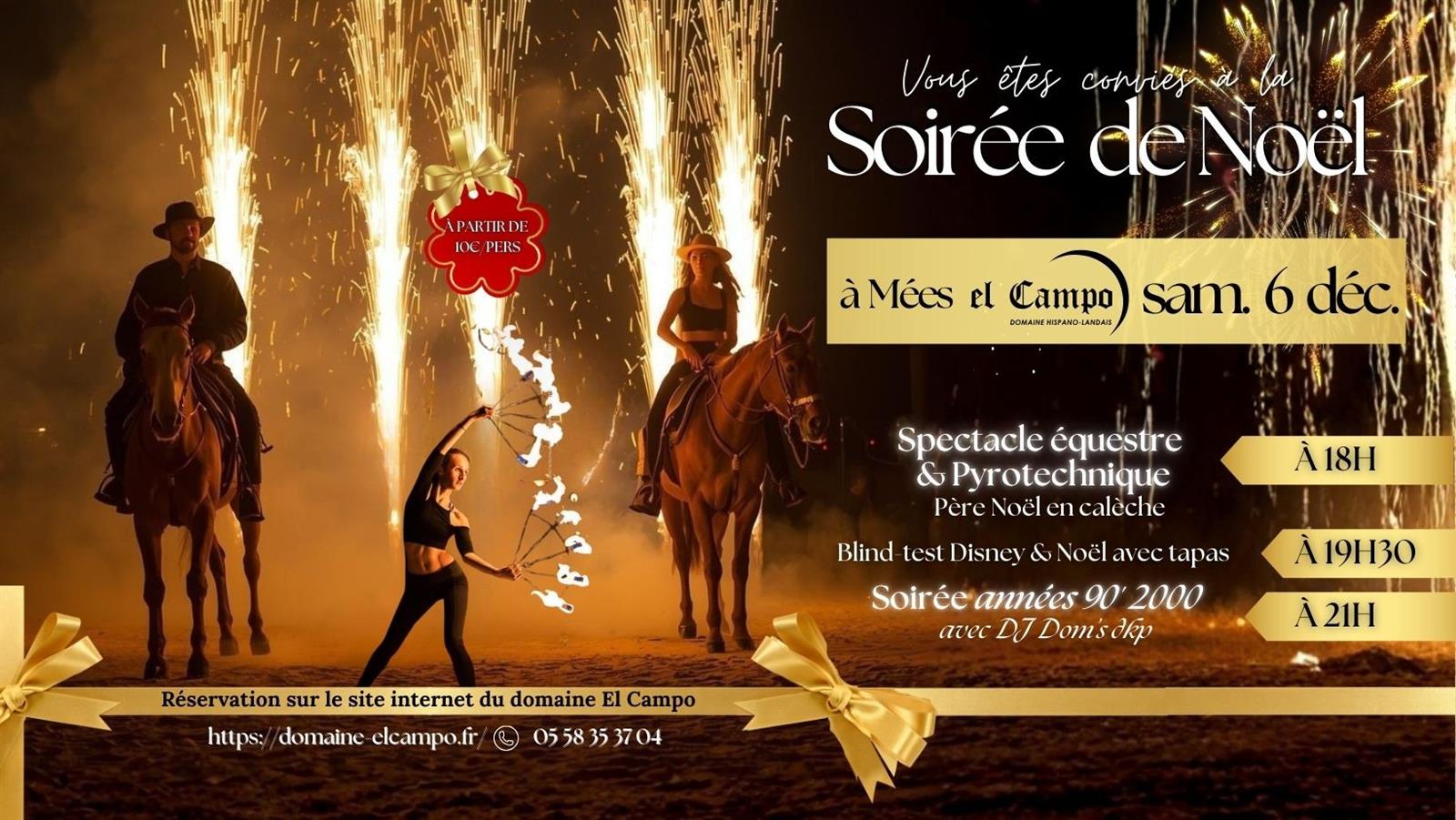 Soirée de Noël au Domaine El Campo