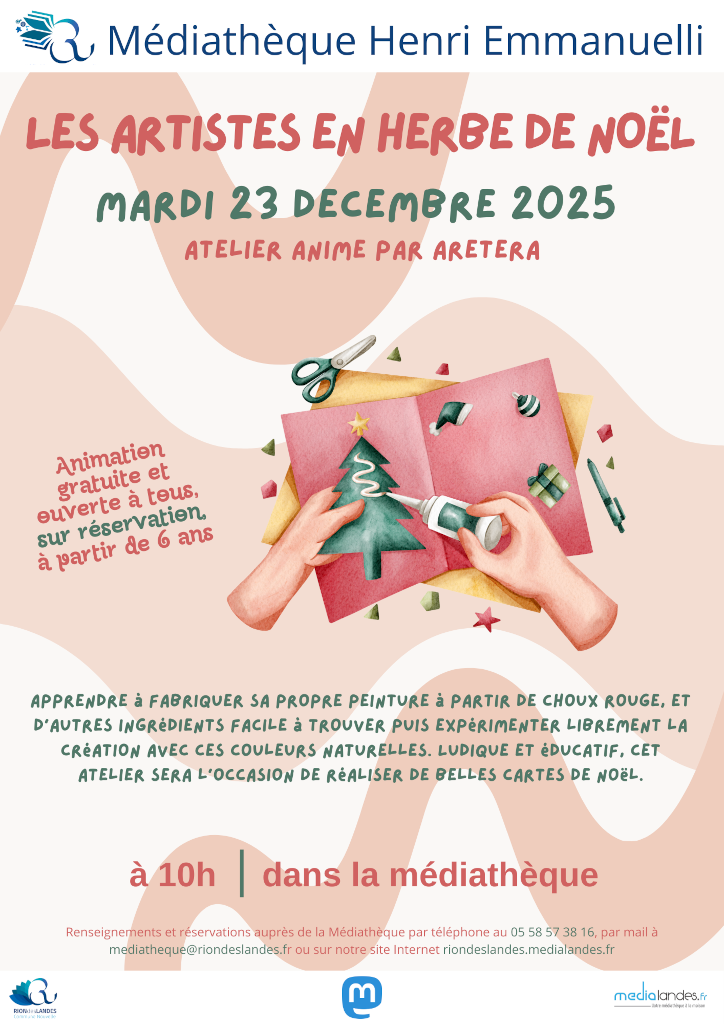 Les artistes en herbe de Noël