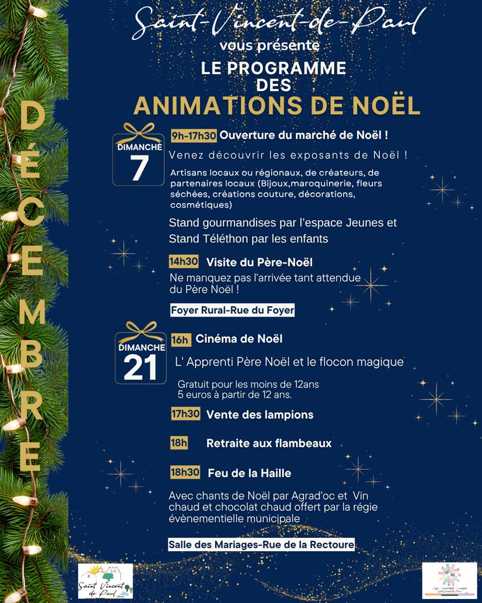 Animations de Noël