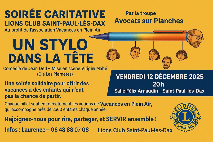 Théàtre: "Un stylo dans la tête"