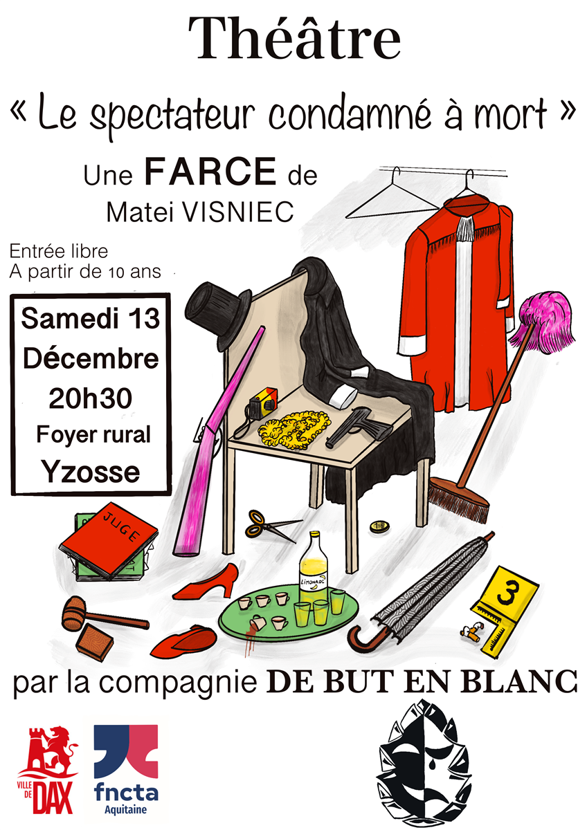Théatre " Le spectateur condamné à mort"