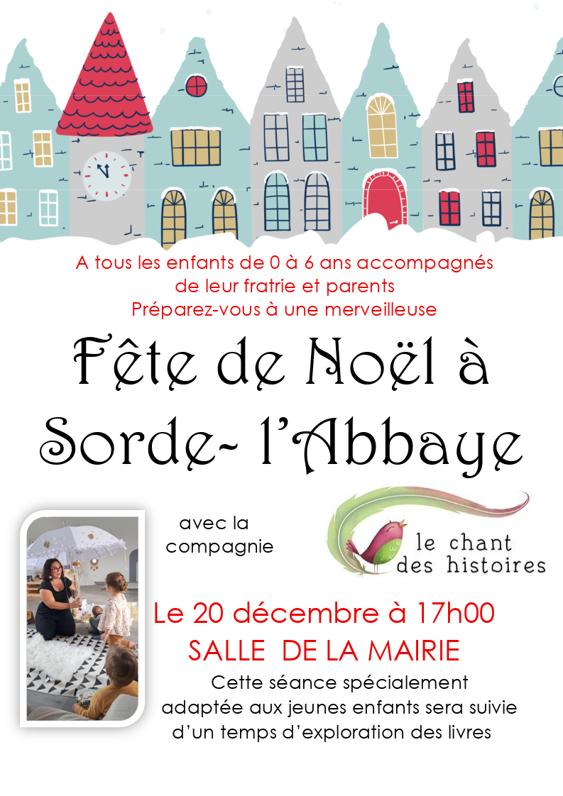 Fête de Noël à Sorde-L'Abbaye