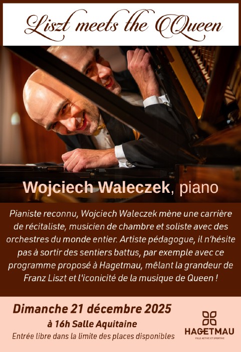 Récital de Piano par Wojciech Waleczek : Liszt ...