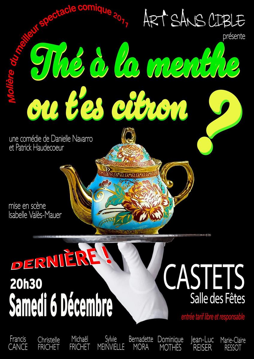 Théâtre "Thé à la menthe ou t'es citron?