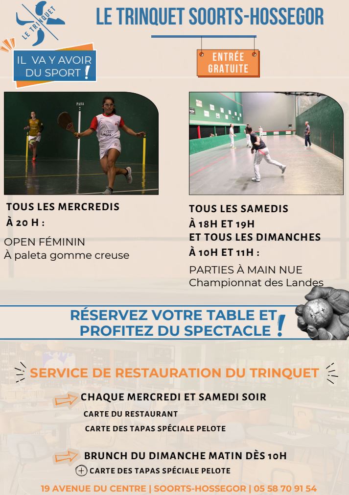 Pelote • OPEN FÉMININ