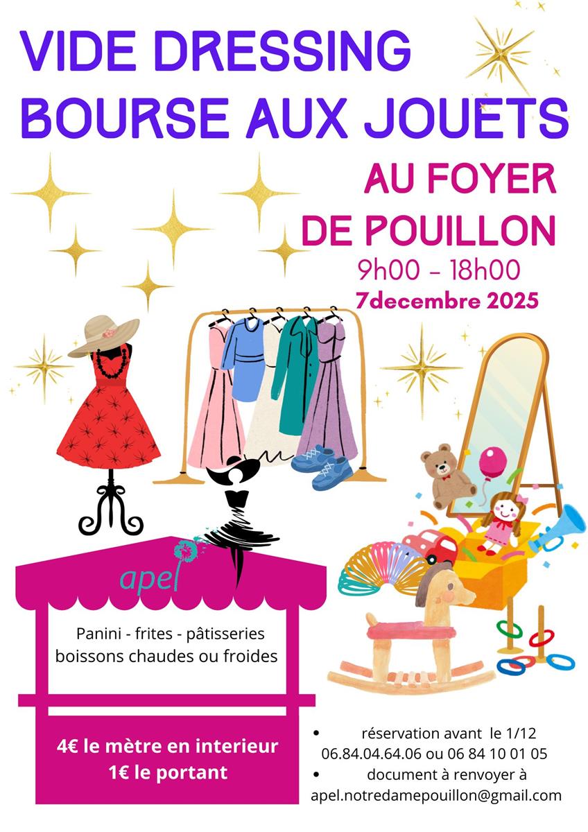 Vide dressing / Bourse au jouets