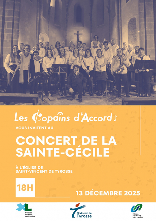 Concert Ste Cécile des Copains d'Accord