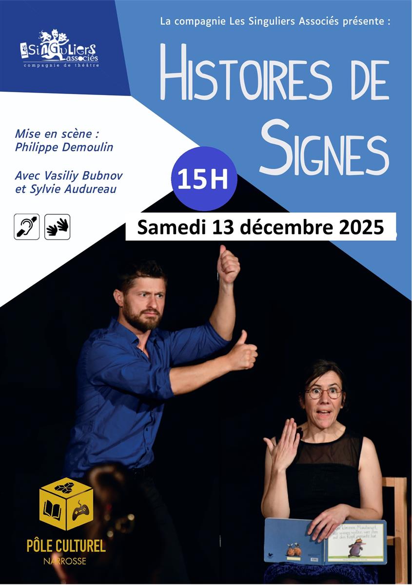 Spectacle et goûter de Noël "Histoires de signes"
