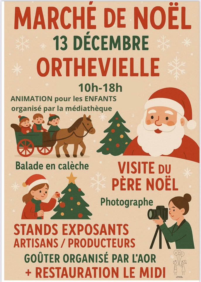 Marché de Noël à Orthevielle