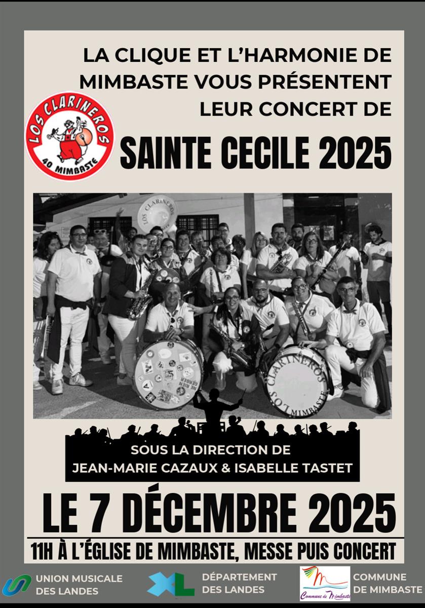 Concert Sainte Cécile - La Clique et L'harmoni ...