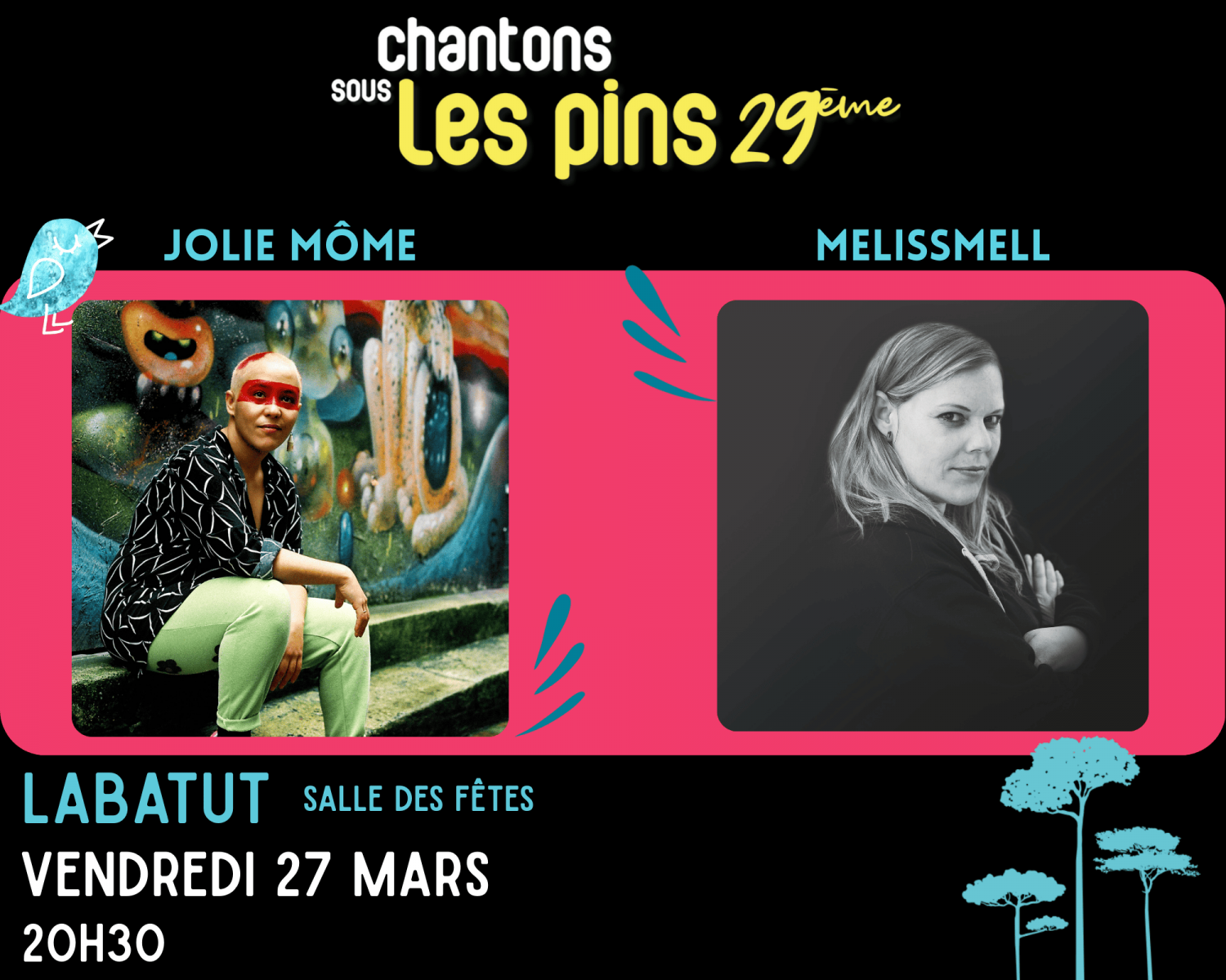 Chantons sous les Pins - Jolie Môme & Melissme ...