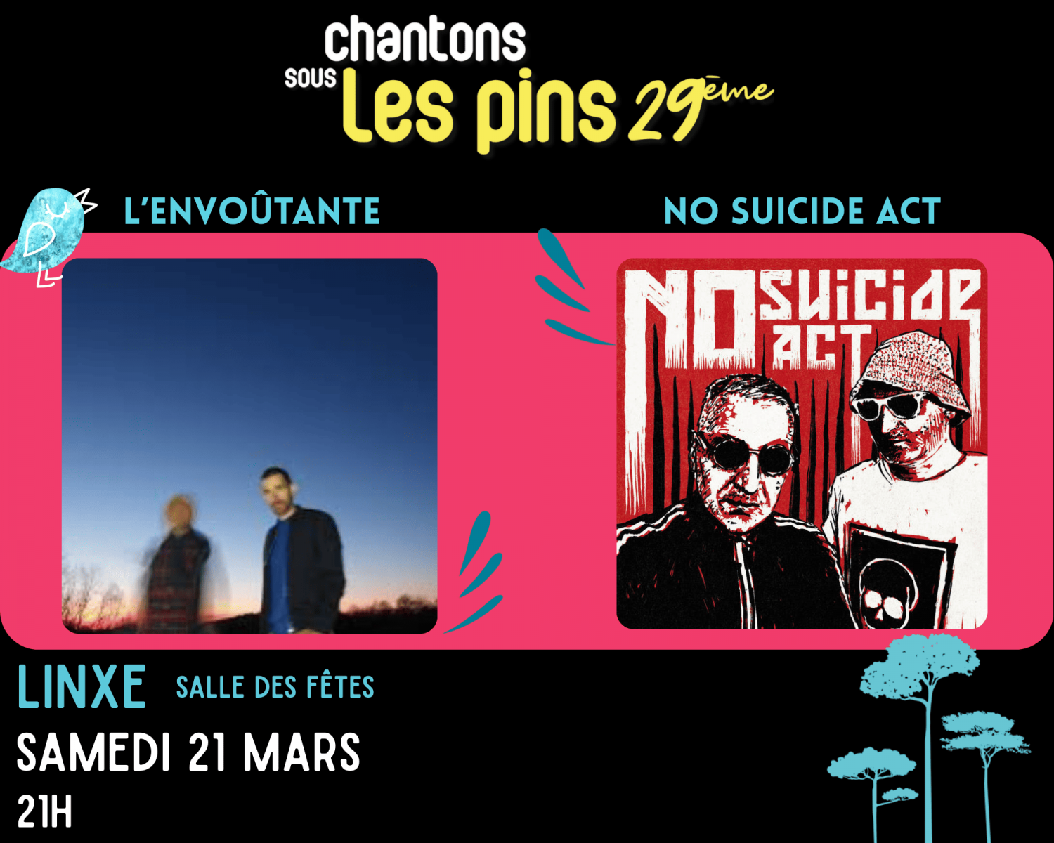 Chantons sous les Pins - L'Envoûtante & No Sui ...