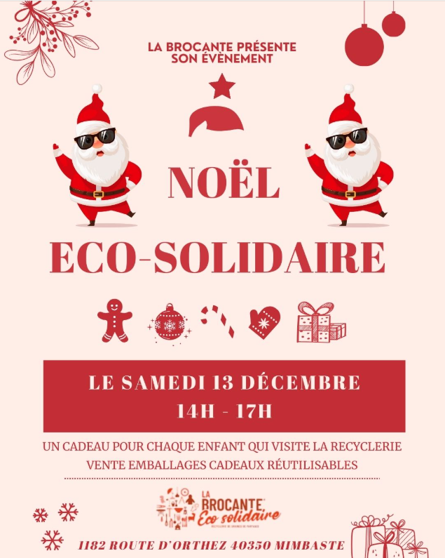 Noël Eco-Solidaire à la Brocante