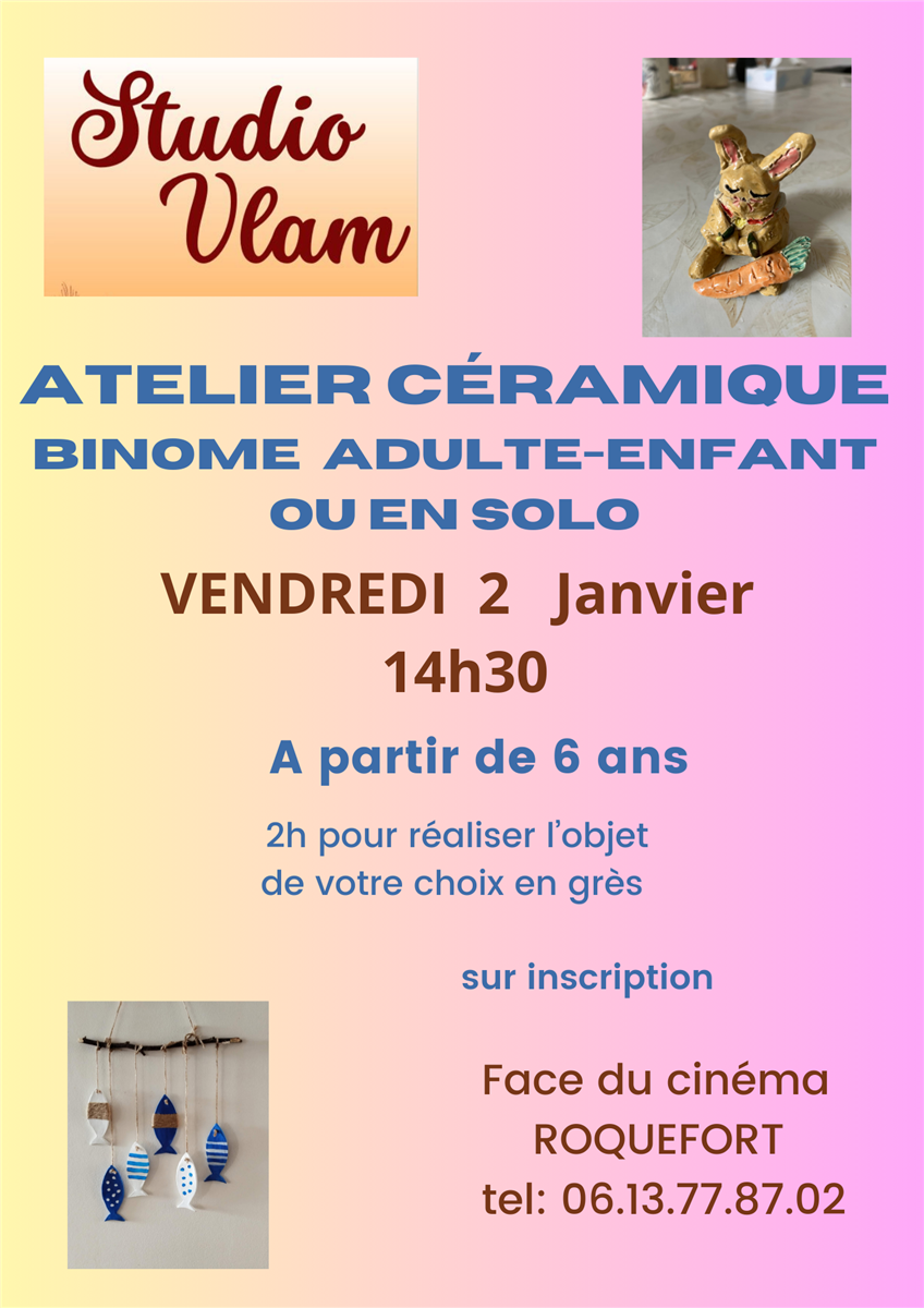 Atelier céramique