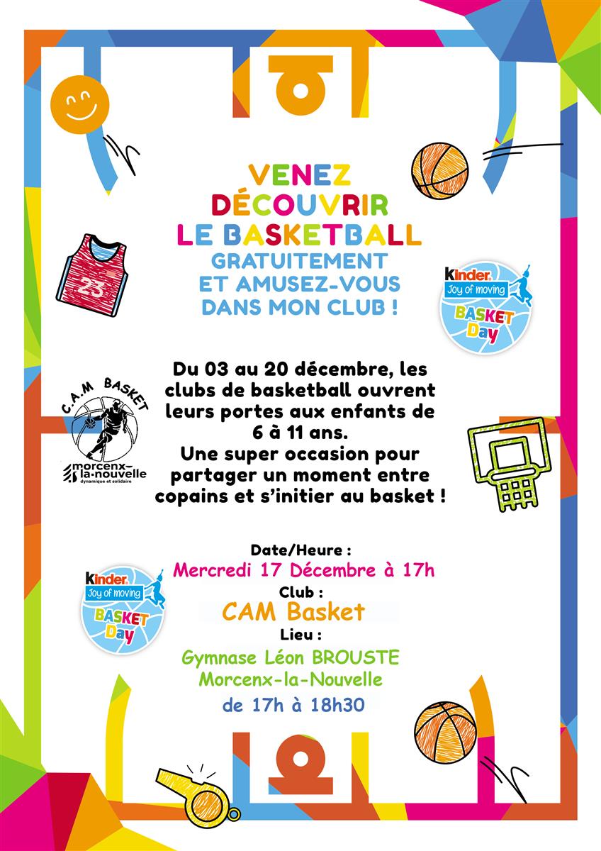 Venez découvrir le BaskeetBall et amusez-vous !