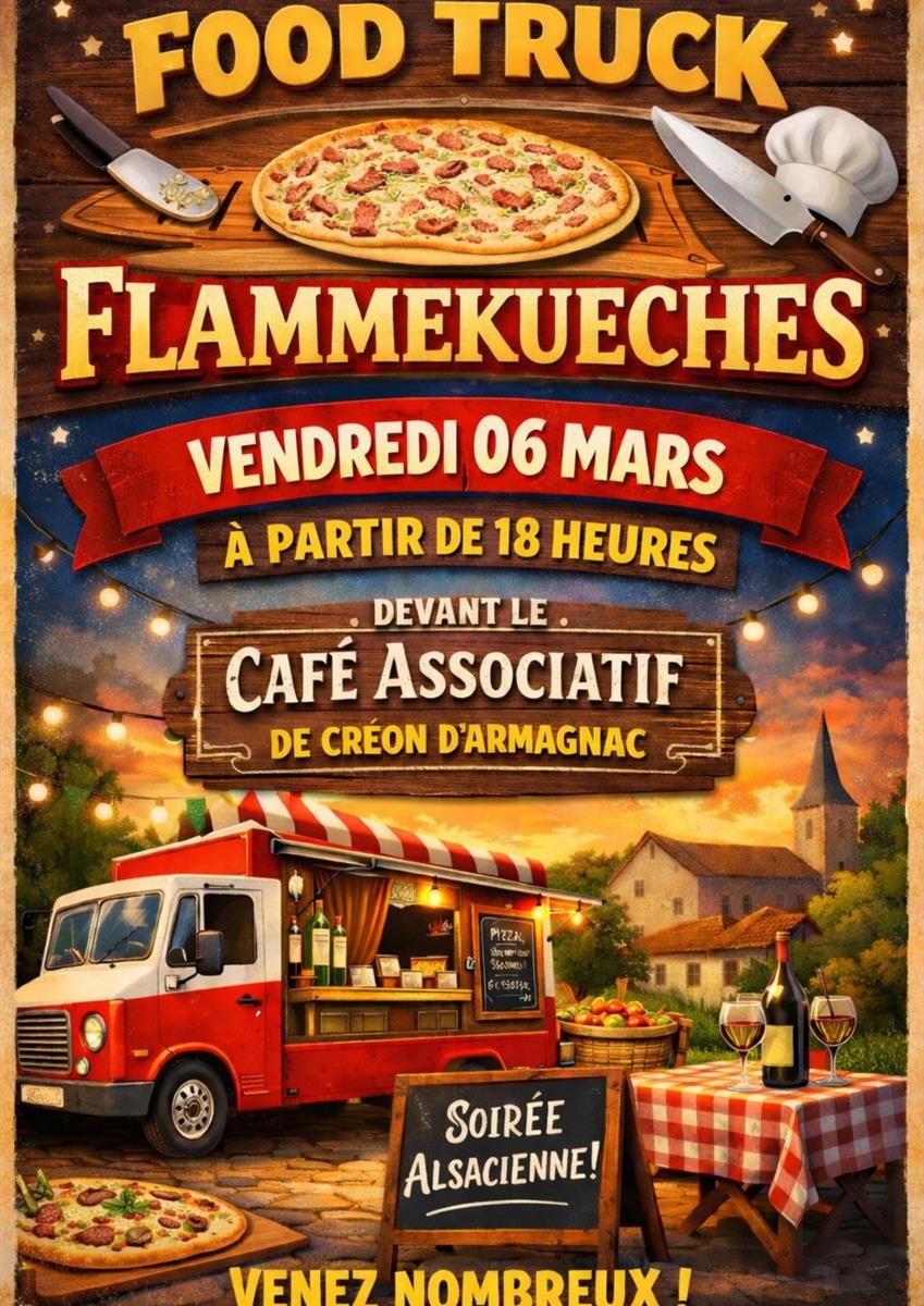 Foodtruck : Flammekueches