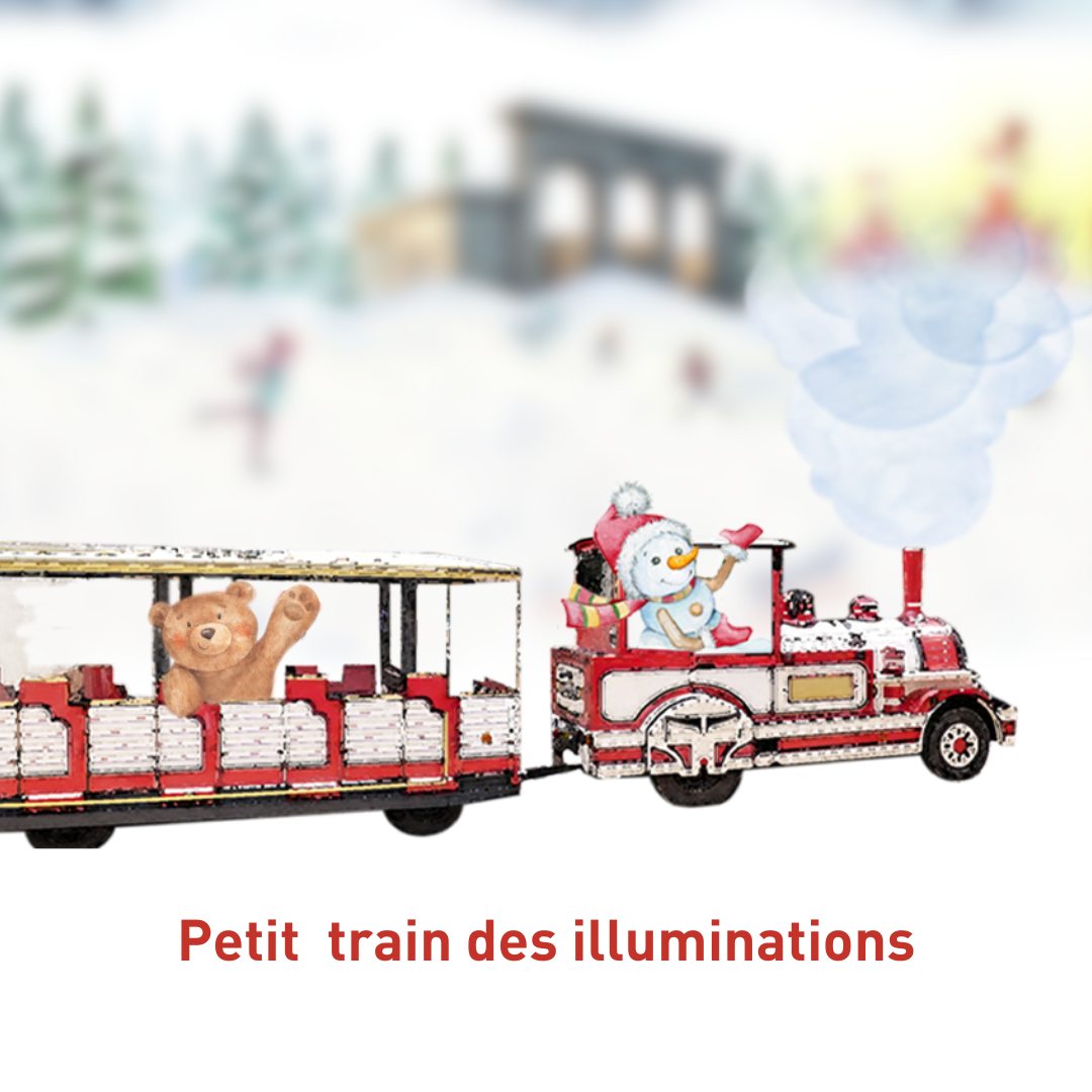Le petit train des illuminations