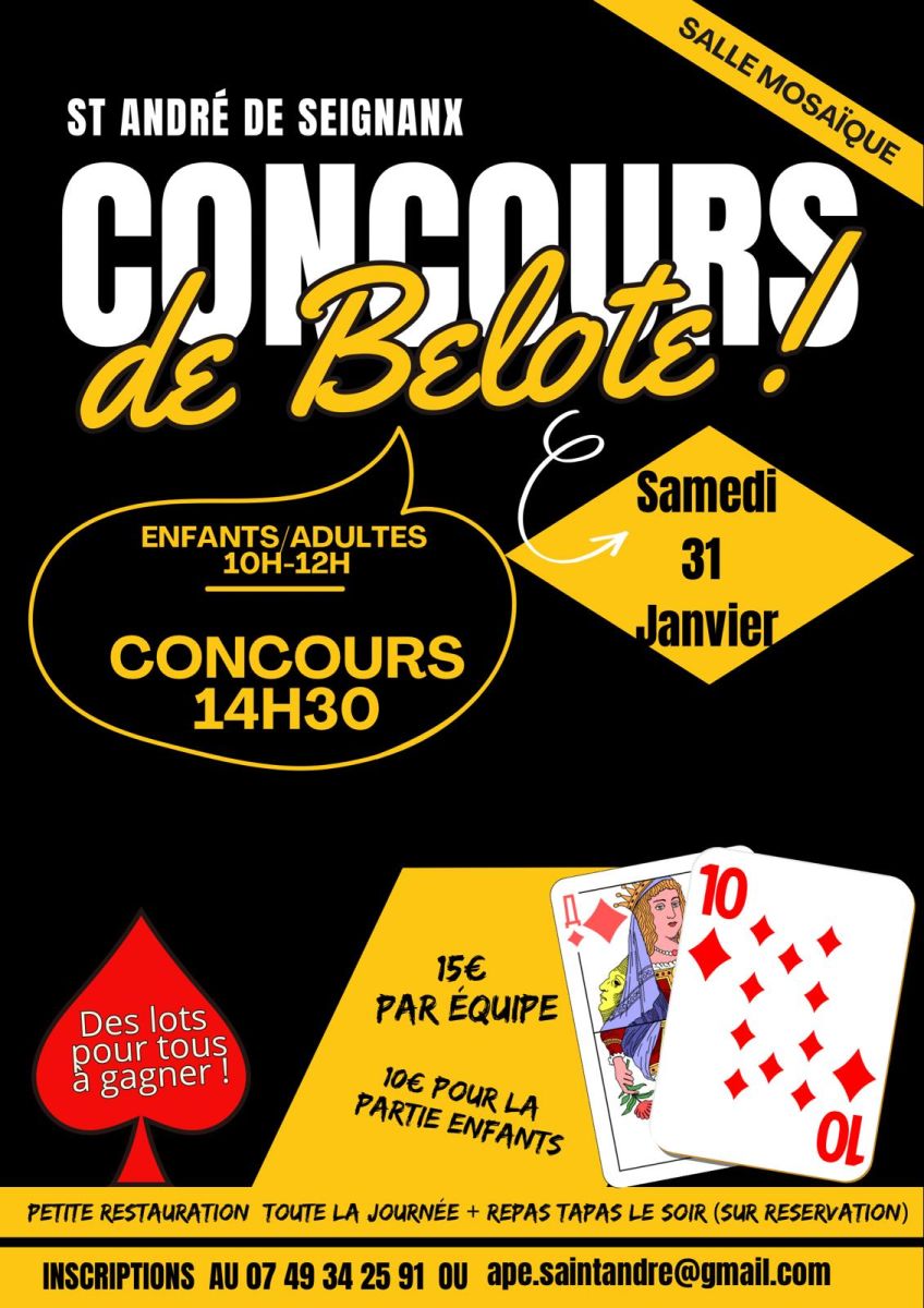 Concours de belote