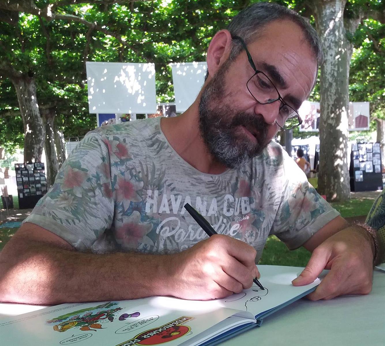 Initiation au dessin humoristique avec Patrick ...