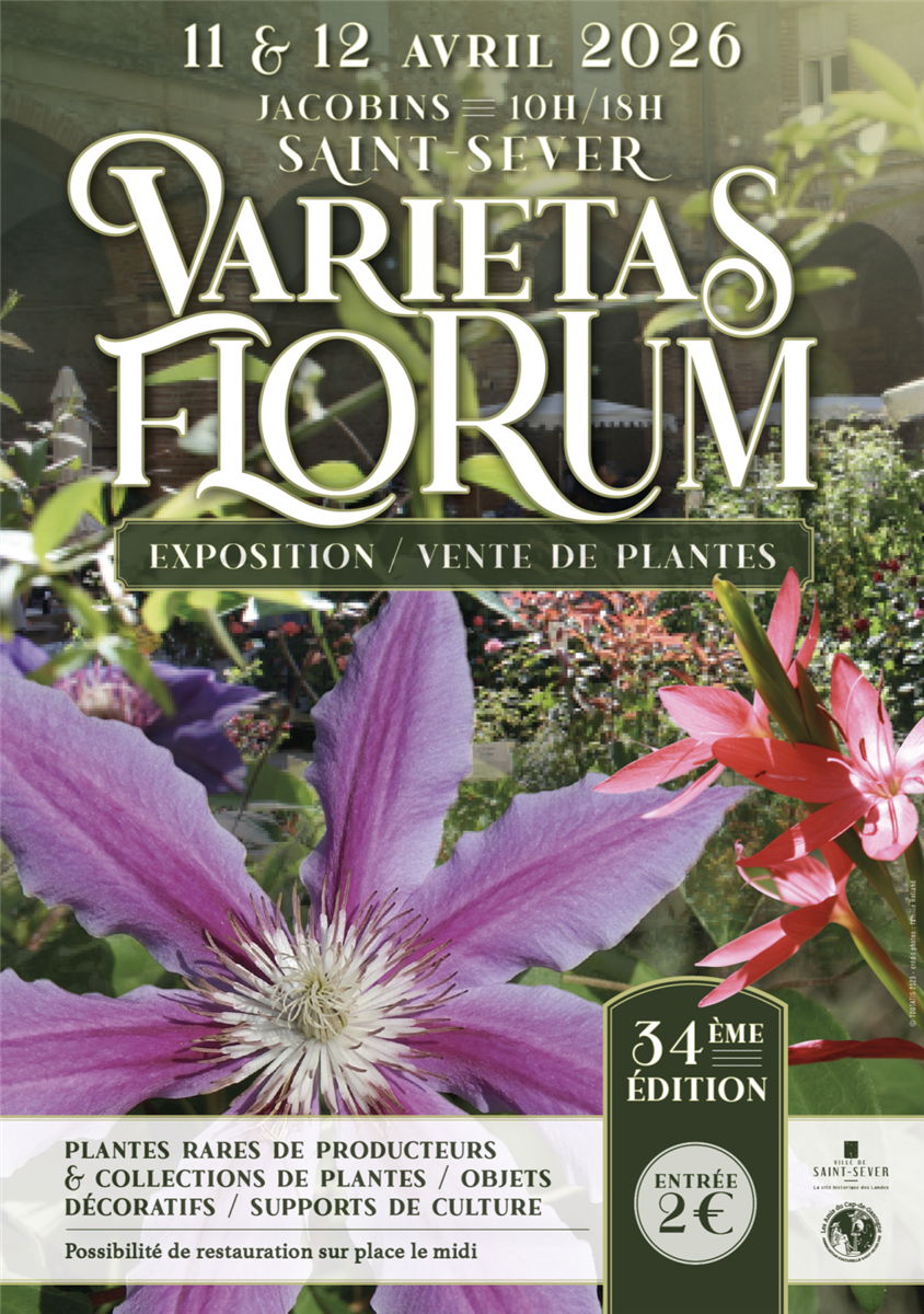 34ème édition Varietas Florum, vente de plantes