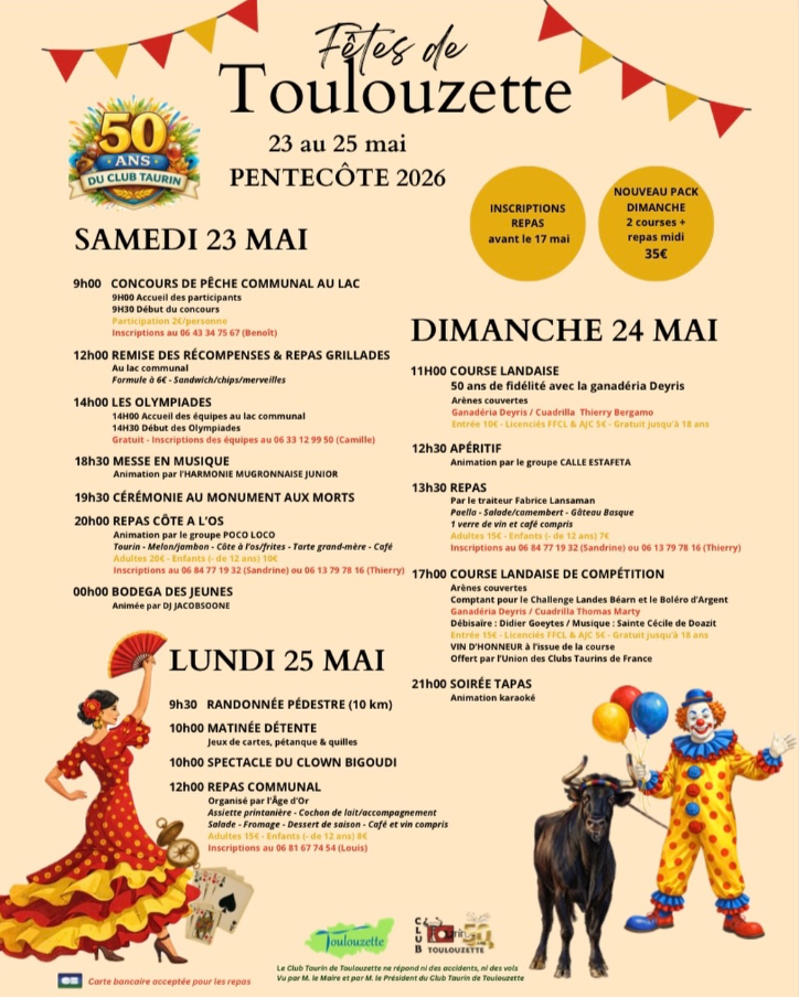 Fêtes locales de Toulouzette