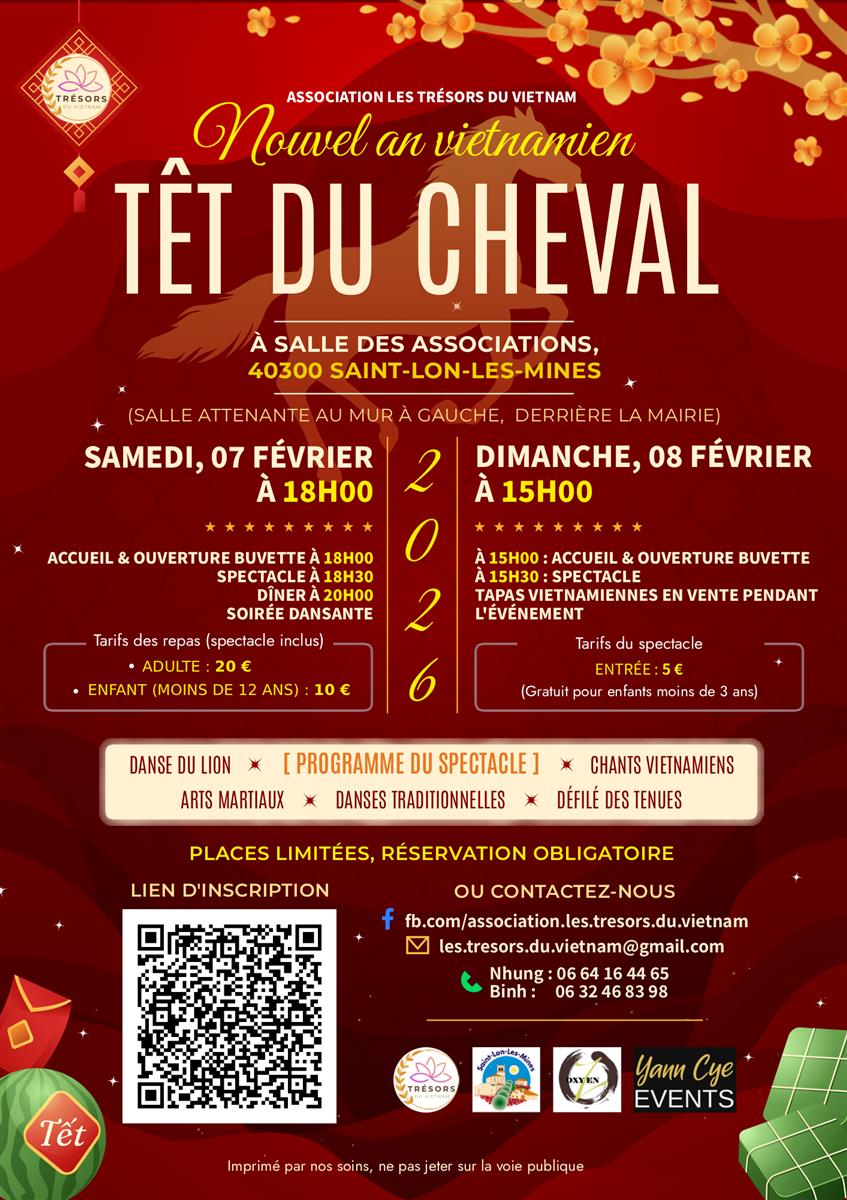 Tết 2026 – Fête du Nouvel An Vietnamien