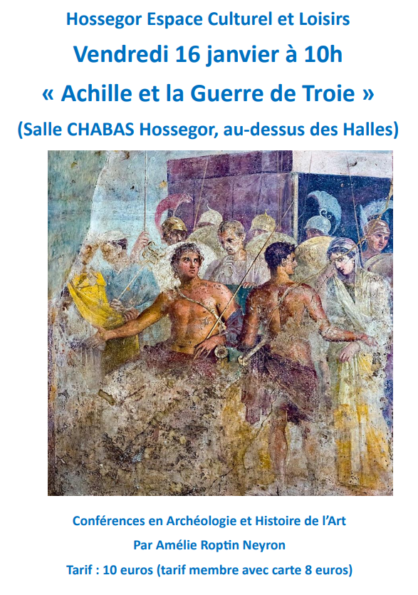 Conférence Achille et la Guerre de Troie