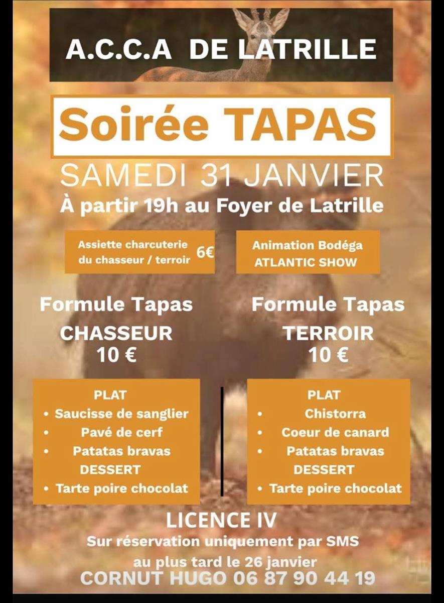 Soirée tapas