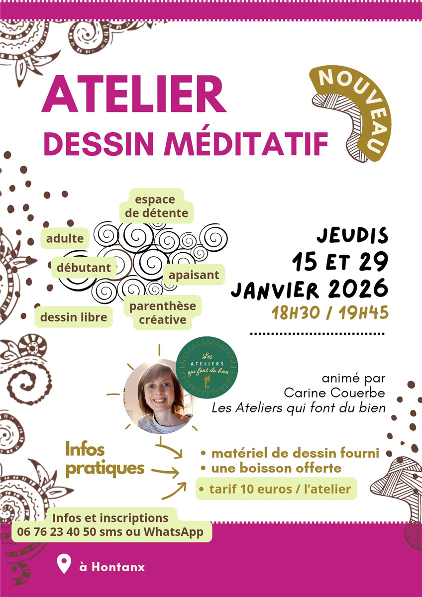 Atelier : Dessin méditatif