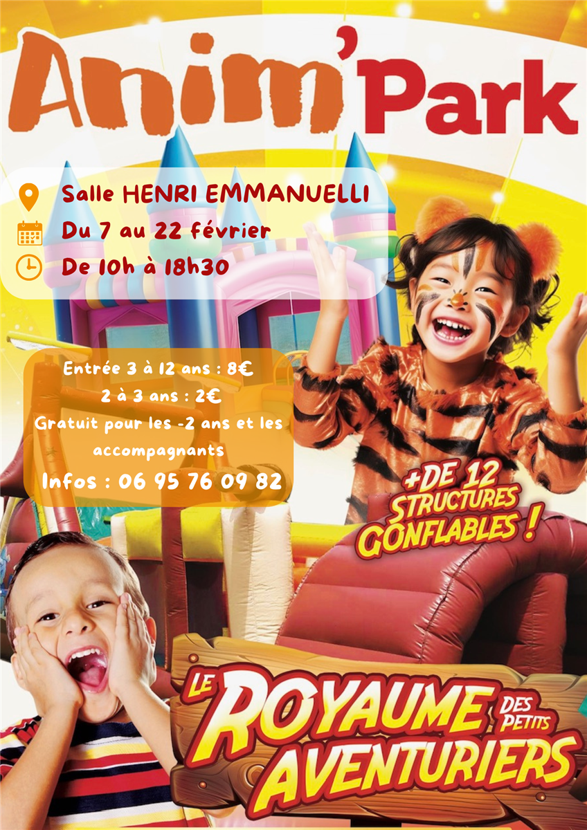 Anim'park parc de jeux gonflables