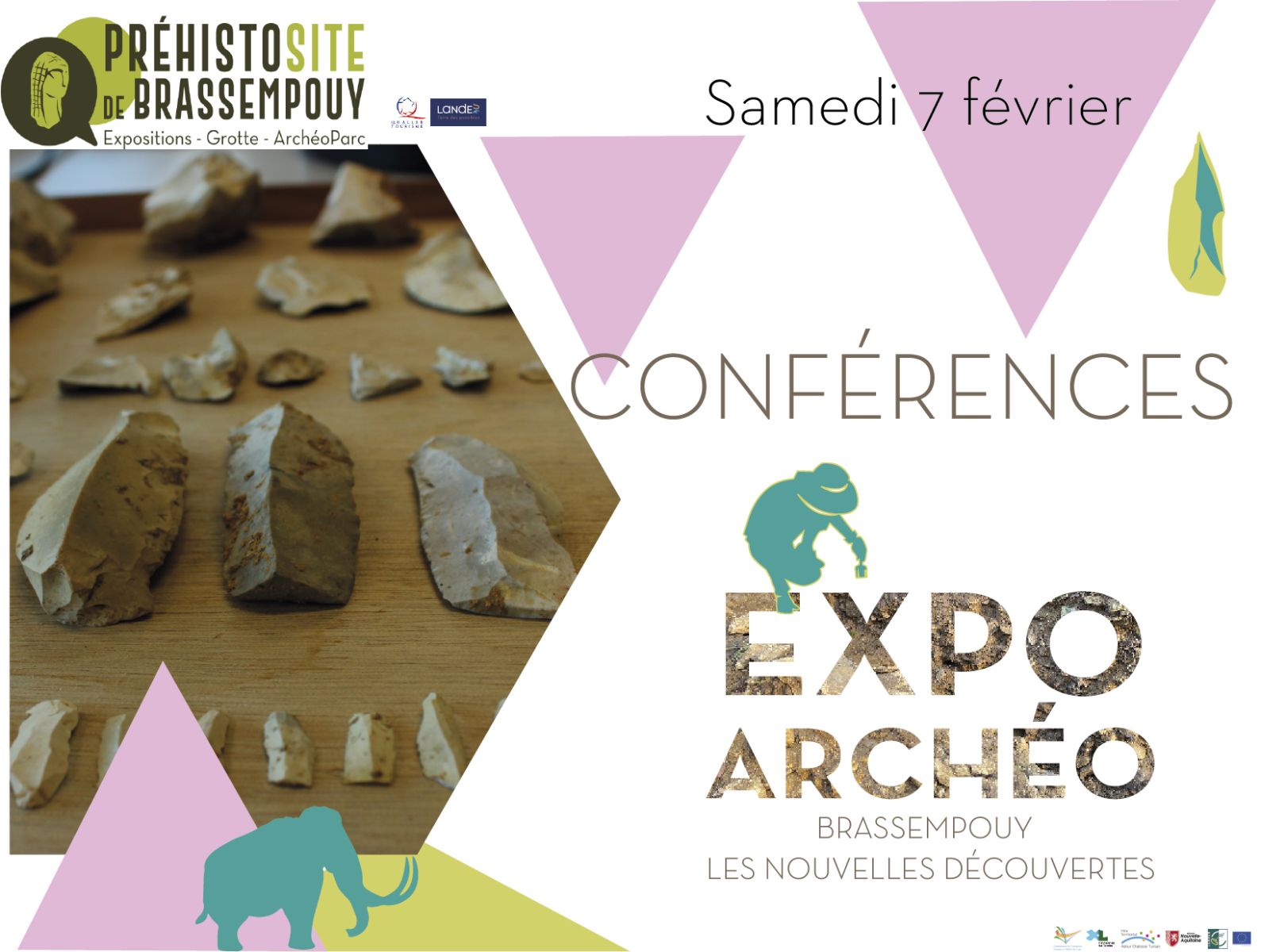 Conférences archéologie à Brassempouy