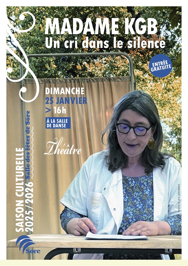 "Madame KGB, un cri dans le silence" Théâtre
