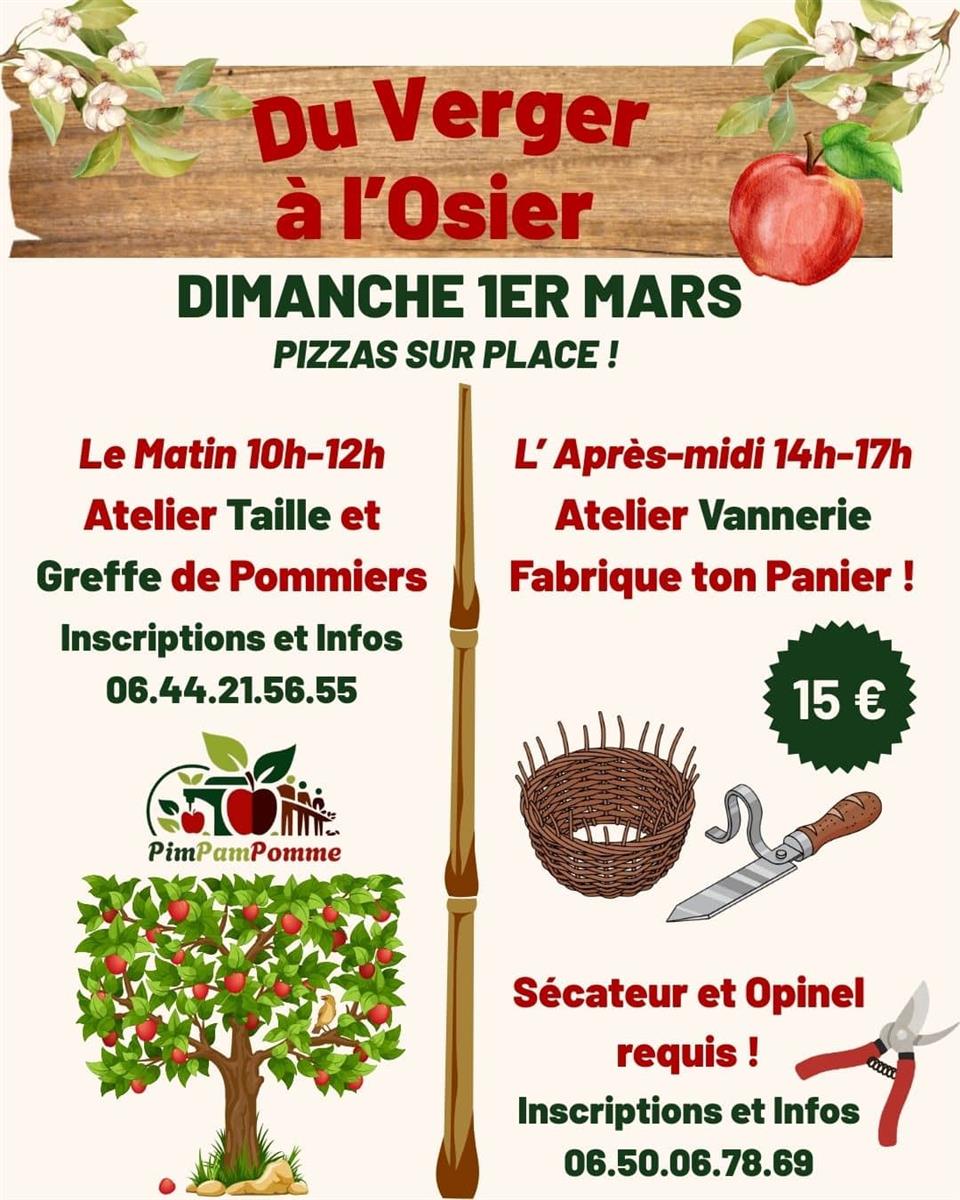 Atelier "Du verger à l'osier"