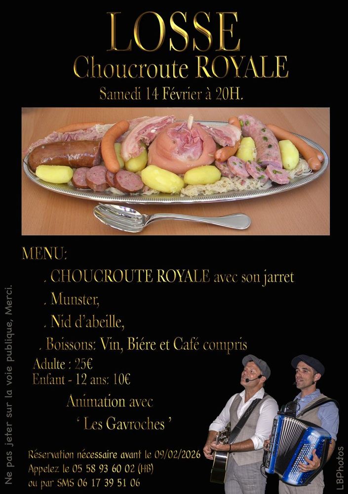 Soirée Choucroute royale