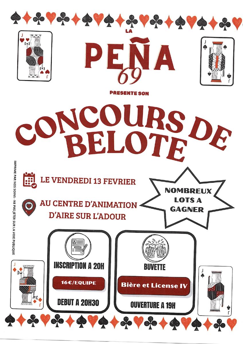 Concours de belote