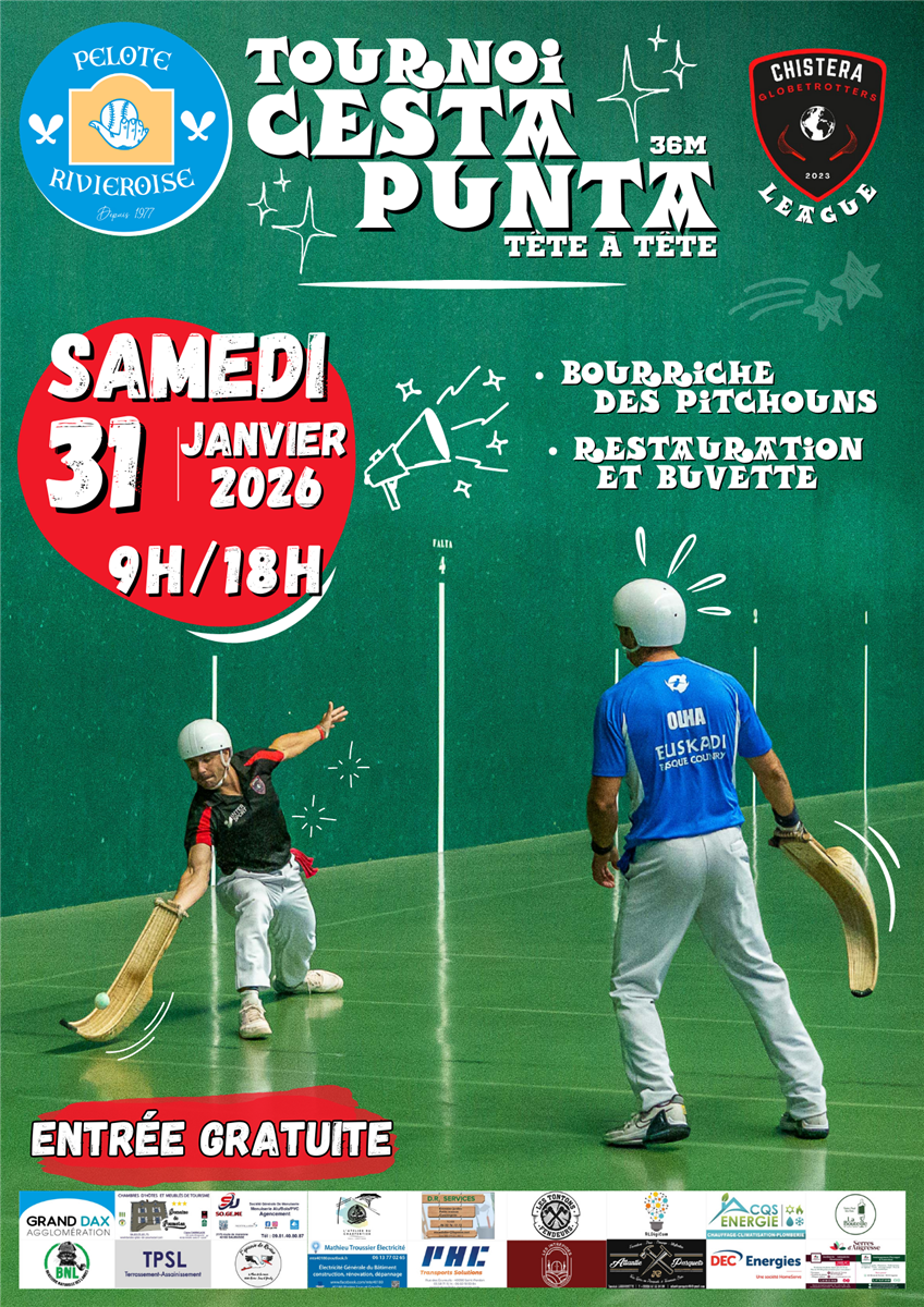 Pelote basque Cesta Punta