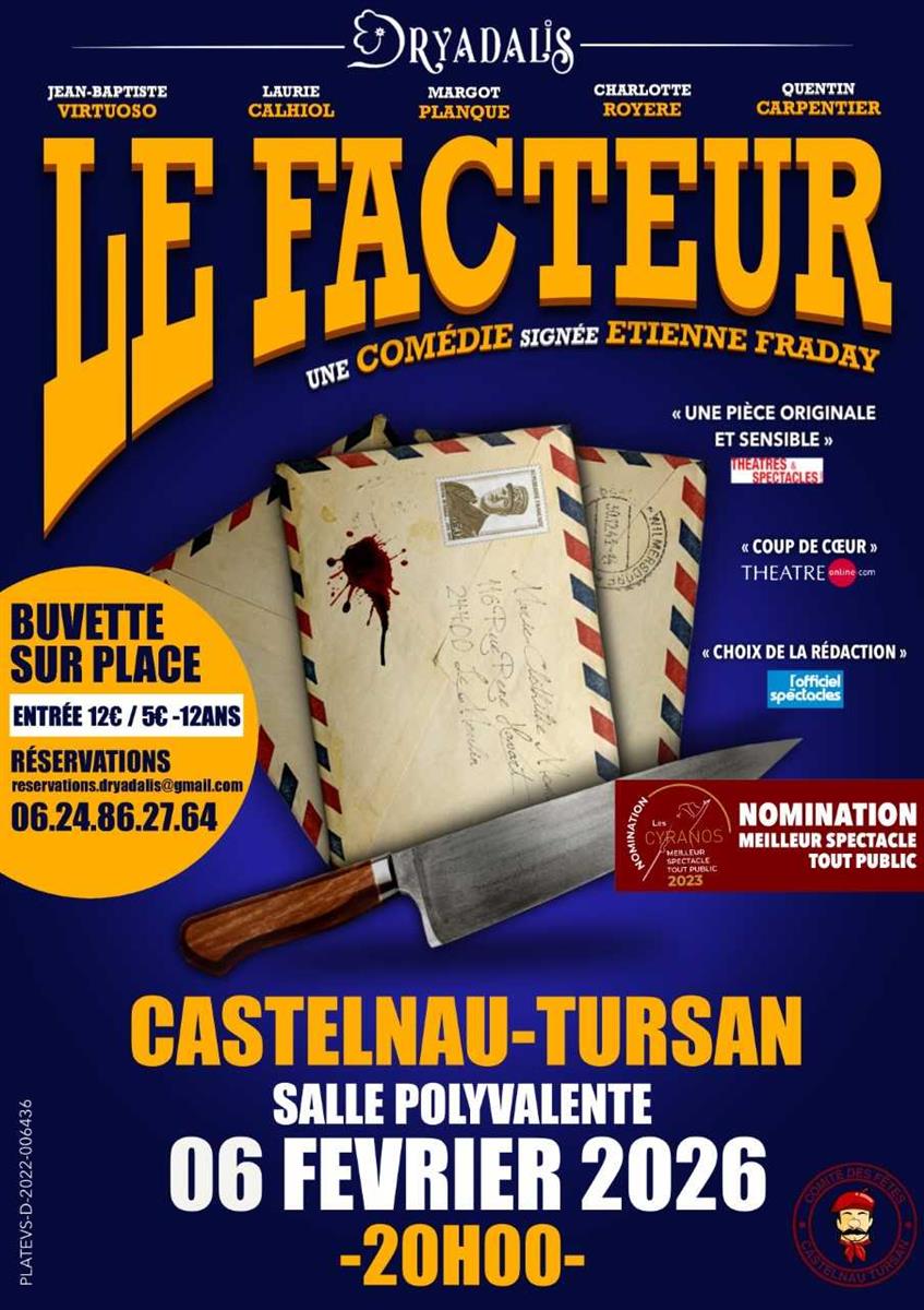 Pièce de théâtre "Le Facteur"