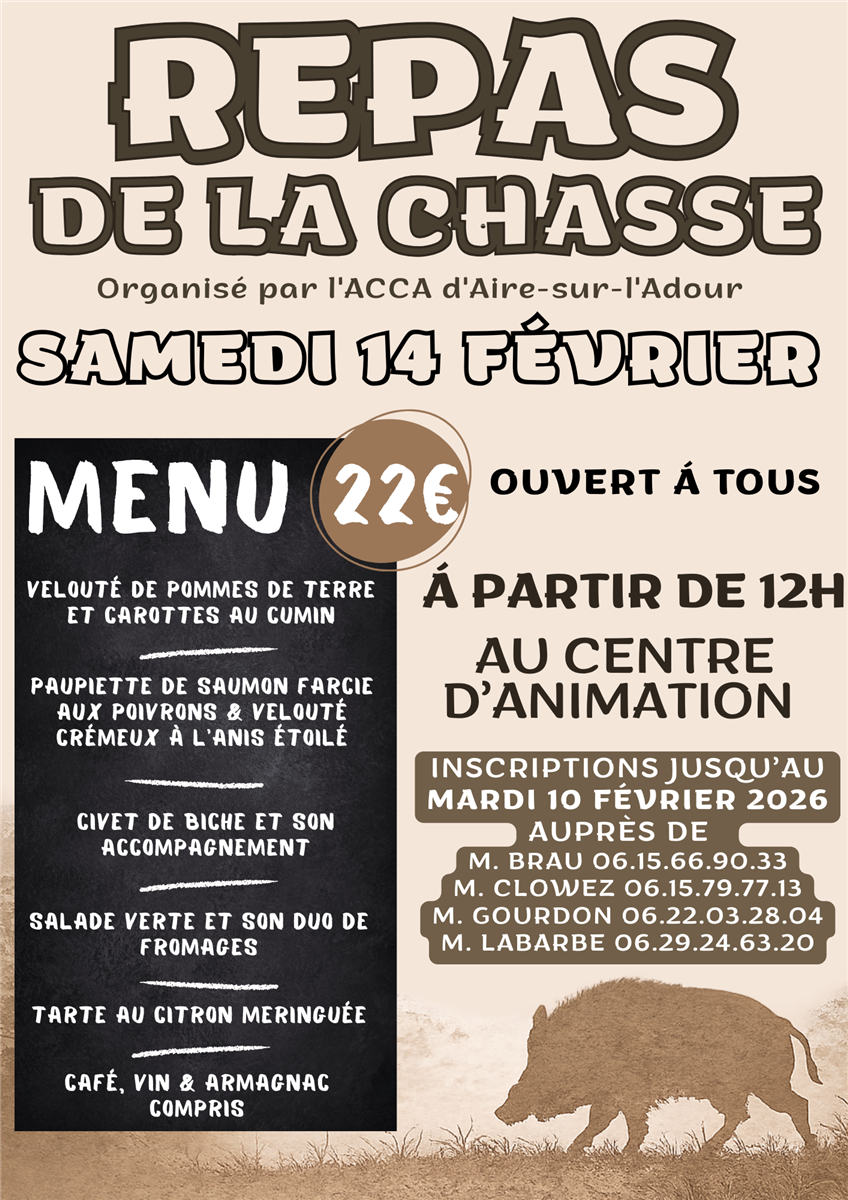 Repas de la chasse