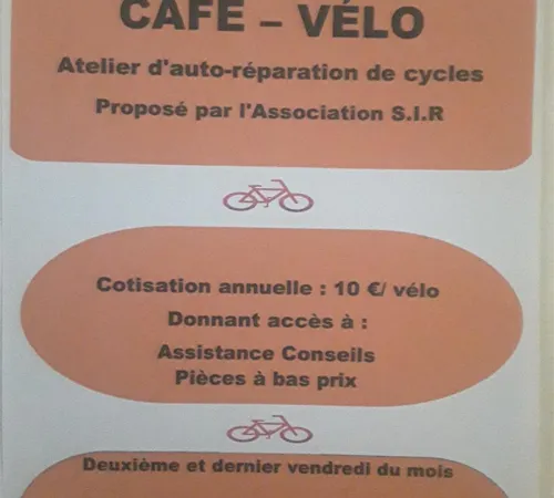 Atelier autoréparations cycles "café-vélo"